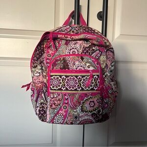 Vera Bradley Very Berry Paisley Backpack